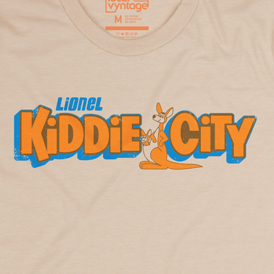 Kiddie City Toy Store T-Shirt Graphic Beige