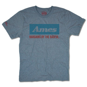 Ames Discount Department Store T-Shirt Front Gray