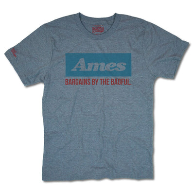 Ames Discount Department Store T-Shirt Front Gray