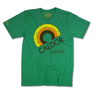 Caldor Discount Department Store T-Shirt Front Green