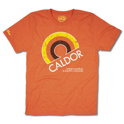 Caldor Discount Department Store T-Shirt Front Orange