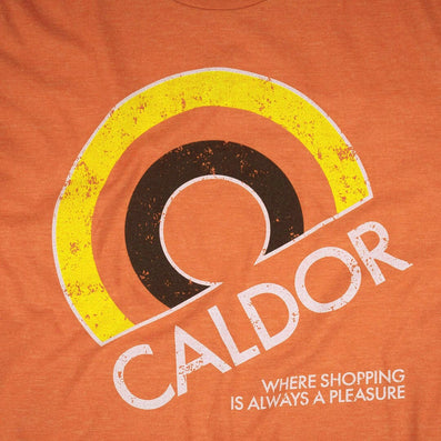 Caldor Discount Department Store T-Shirt Graphic Orange