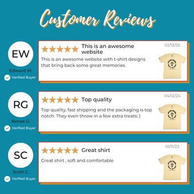 Crazy Eddie T-Shirt Reviews Faded Yellow