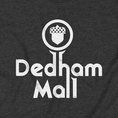 Dedham Mall Massachusetts T-Shirt Graphic Dark Gray