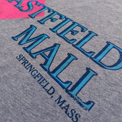Eastfield Mall Springfield Massachusetts T-Shirt Detail Right Gray