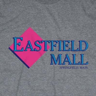 Eastfield Mall Springfield Massachusetts T-Shirt Graphic Gray