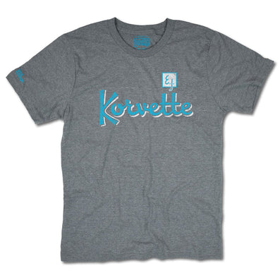 EJ Korvette Discount Department Store T-Shirt Front Gray