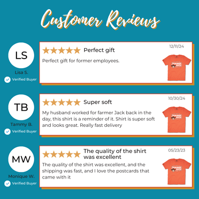 Farmer Jack Supermarket Michigan Detroit T-Shirt Reviews Orange