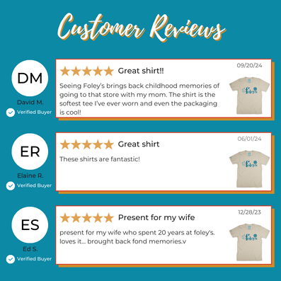 Foley's Department Store Texas T-Shirt Reviews