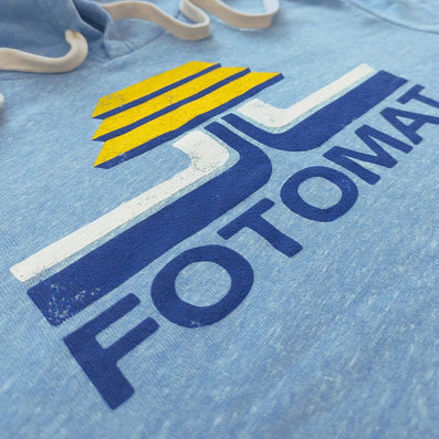Fotomat Hoodie Detail Left Sky Blue