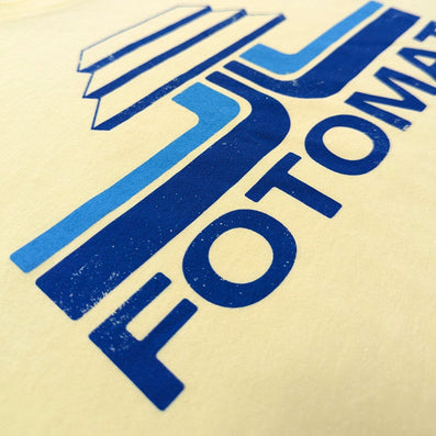 Fotomat T-Shirt Detail Left Faded Yellow
