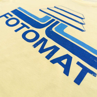 Fotomat T-Shirt Detail Right Faded Yellow