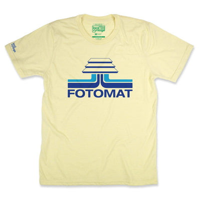 Fotomat T-Shirt Front Faded Yellow