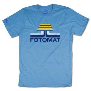 Fotomat T-Shirt Front Light Blue