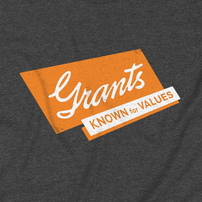 Grants Stores T-Shirt Graphic Dark Gray