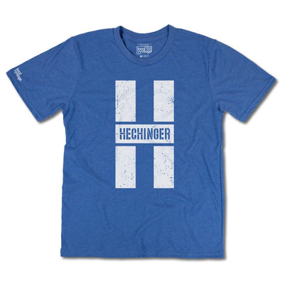 Hechinger T-Shirt Front Bright Blue