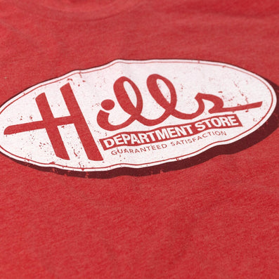 Hills Department Store T-Shirt Detail Red