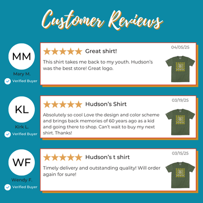 Hudson's Department Store Detroit Michigan T-Shirt Reviews Forest Green