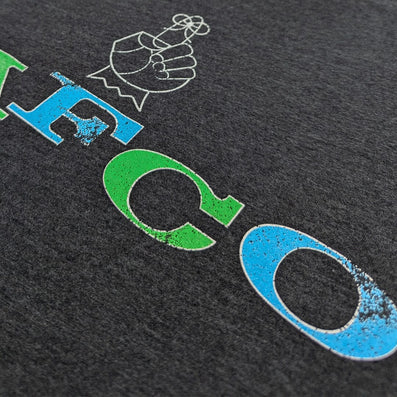 Jafco Catalog Show Room Stores T-Shirt Detail Right Dark Gray