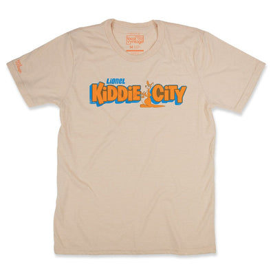 Kiddie City Toy Store T-Shirt Front Beige