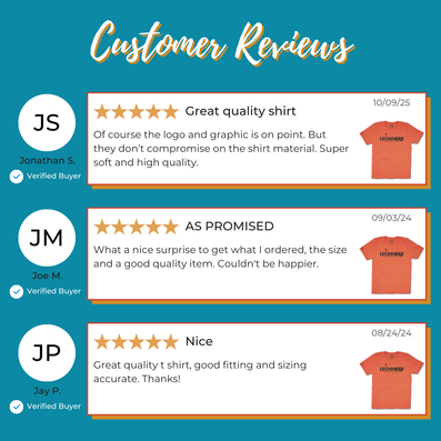 Lechmere Vintage T-Shirt Reviews Orange