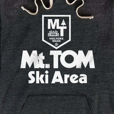 Mt. Tom Holyoke Massachusetts Hoodie Graphic Dark Gray