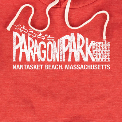 Paragon Park Massachusetts Hoodie Graphic Red