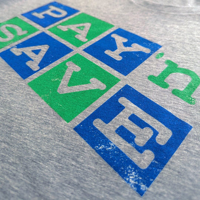 Pay 'n Save Drugstore T-Shirt Detail Right Light Gray