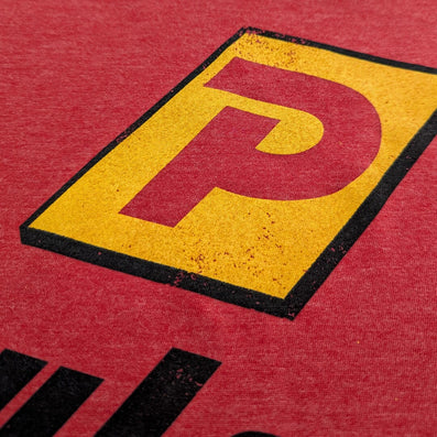 PayLess Drug Store T-Shirt Detail P Logo Red