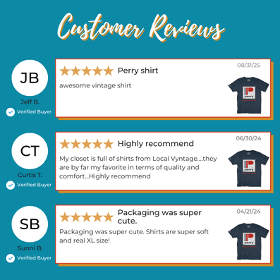 Perry Drug Stores T-Shirt Reviews Dark Blue