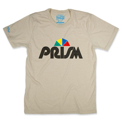 Prism Cable TV Channel T-Shirt Front Beige