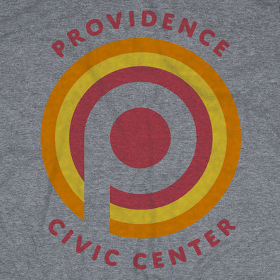 Providence Civic Center Rhode Island T-Shirt Graphic Gray