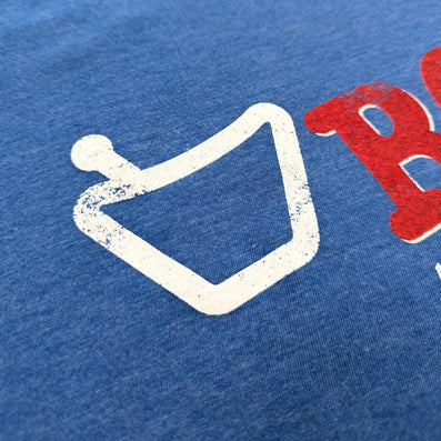 Revco Discount Drug Store T-Shirt Detail Mortar And Pestle Bright Blue