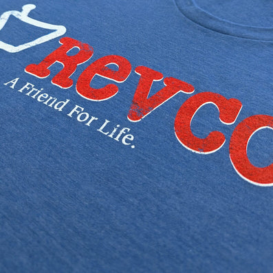 Revco Discount Drug Store T-Shirt Detail Right Bright Blue