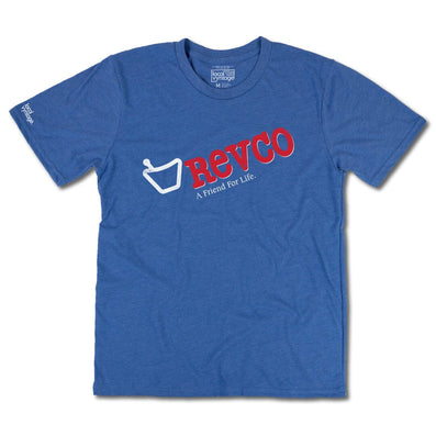 Revco Discount Drug Store T-Shirt Front Bright Blue