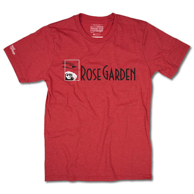 Rose Garden Arena Portland Oregon T-Shirt Front Red