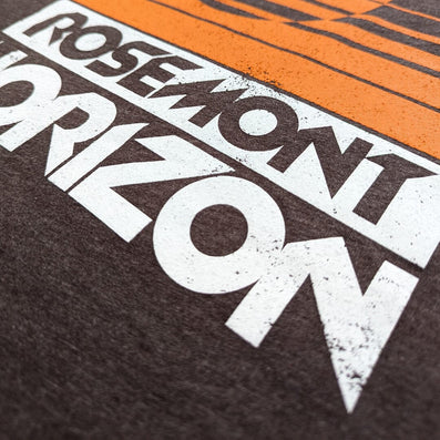 Rosemont Horizon Arena Chicago Illinois T-Shirt Detail Right Dark Brown