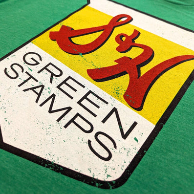 S&H Green Stamps T-Shirt Detail Right Green