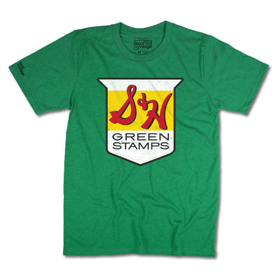 S&H Green Stamps T-Shirt Front Green