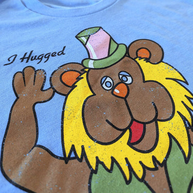 Silly Savage Whalom Park Lunenburg Massachusetts T-Shirt Detail Silly Savage Light Blue