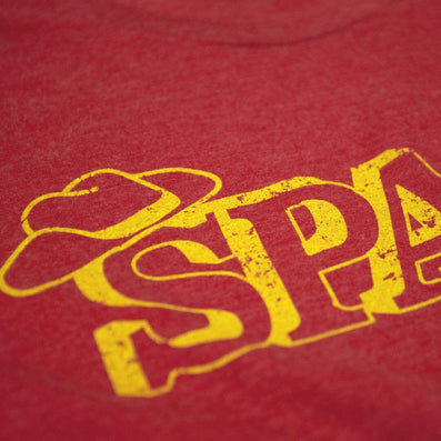 Spag's Massachusetts T-Shirt Detail Red