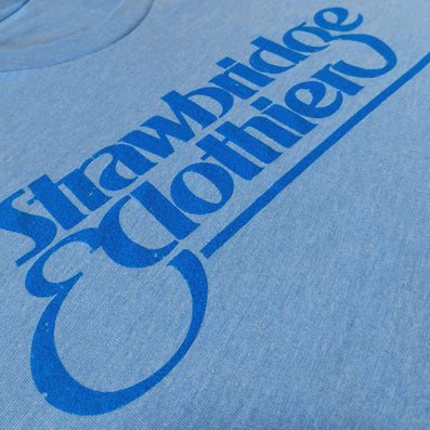 Strawbridge And Clothier Department Store T-Shirt Detail Left Light Blue