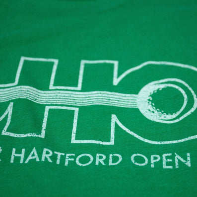 The GHO Greater Hartford Open T-Shirt Detail Green