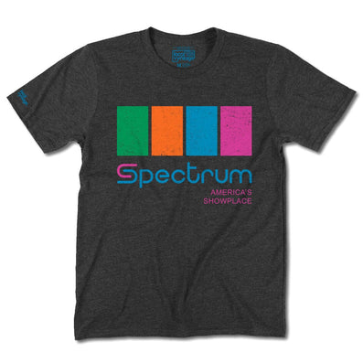 The Spectrum Arena Philadelphia Pennsylvania T-Shirt Front Dark Gray
