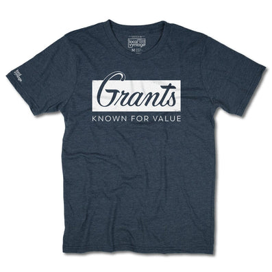W.T. Grants Stores T-Shirt Front Dark Blue