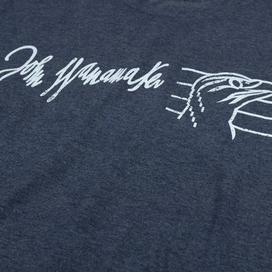 Wanamaker's Department Store T-Shirt Detail Dark Blue