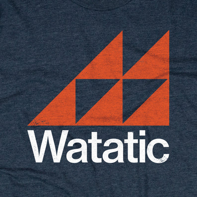 Mount Watatic Ski Area Ashby Massachusetts T-Shirt Graphic Dark Blue