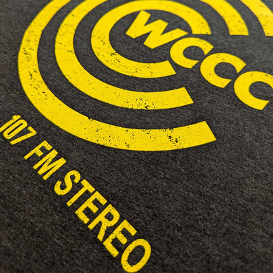 WCCC Hartford Connecticut T-Shirt Detail Right Dark Gray