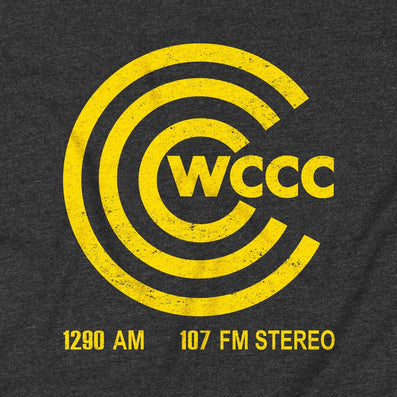 WCCC Hartford Connecticut T-Shirt Graphic Dark Gray
