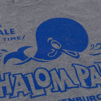 Whalom Park Lunenburg Massachusetts T-Shirt Detail Whale Gray